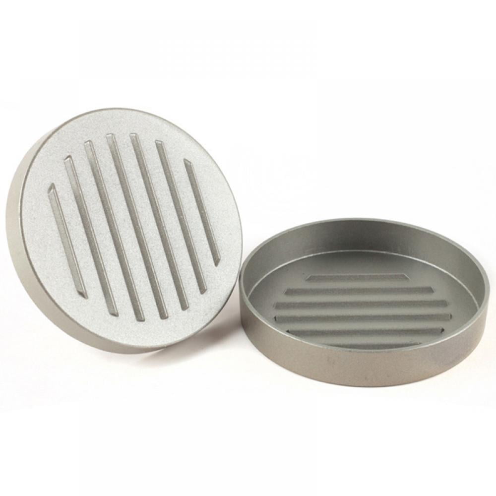 Ame Non-Stick Hamburger Press Patty Maker Mold with Wax Patty Paper Sheets Meat Beef Pork Lamb Cheese Halal Nut Veg Veggie Burger Maker for BBQ Barbecue Grill