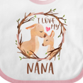 thumbnail image 4 of Inktastic I Love My Nana Boys or Girls Baby Bib, 4 of 4