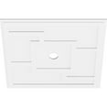 thumbnail image 2 of 34"OD x 3"ID x 11 3/4"C x 1"P Knox Architectural Grade PVC Contemporary Ceiling Medallion, 2 of 11