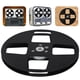 thumbnail image 5 of Bsvklp Carrete Cinta Vacía Aluminio 7 Pulgadas Carrete Abierto Cinta Audio (negro), 5 of 9