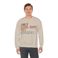 thumbnail image 5 of Logger Sweatshirt Gifts Crew Neck Shirt Long Sleeve Unisex, 5 of 5