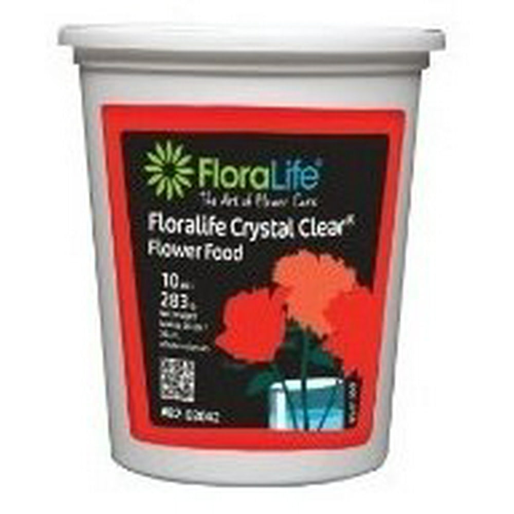 Floralife Crystal Clear Flower Food Powder for Fresh Cut Flowers ...