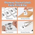 thumbnail image 4 of Etiquetas Térmicas Phomemo M220/M221/M200/M250 70x40mm 100 unidades por rollo, 4 of 6