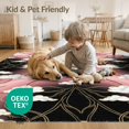 thumbnail image 4 of ODIKA 8'x10' Washable Area Rug Modern Abstract Marble With Flowing Gradient And Elegant Vein Details for Living Room, Under Sectional, Family , Durable, Non-Slip, 4 of 7
