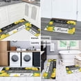 thumbnail image 6 of Lemon Kitchen Rug Set,Farmhouse Kitchen Rugs Fruit Runner Rugs with Rubber Backing,Throw Rugs Washable for Kitchen Sink,Laundry Room,Spring&Summer Rug,Lemon Kitchen Decor, 6 of 6
