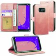 thumbnail image 1 of [PST] Samsung Galaxy S6 Case, Leather Magnetic Card Slot Wallet Folio Flip Case Cover, 1 of 6