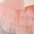 thumbnail image 4 of BAODANN Toddler Girls' 1st Birthday Dress With Bow & Skirt Strapless Little Girls Skirt 2t Leotard with Skirt Dress up Set for Little Girls Clothes Denim Dress up Station, 4 of 6