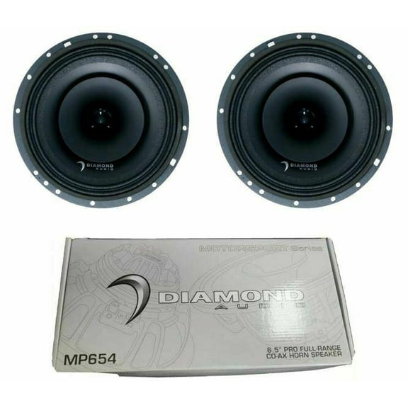 DIAMOND MP654 – 6.5” PRO Full-Range Co-Ax Horn Speaker