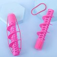 thumbnail image 1 of PAMINGONO 2Pcs Hair Curlers Pink Flexible Perm Rods for Various Styling Looks and Secure Hold, 1 of 6