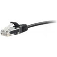 thumbnail image 2 of C2G 01097 6 in Cat 6 Black SNAGLESS UNSHIELDED (UTP) SLIM NETWORK PATCH CABLE, 2 of 3