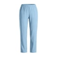 thumbnail image 4 of Fengactive Women's Cargo Scrub Pants with Elastic Waistband Side Pocket - Comfortable Medical Work Trousers, 4 of 7