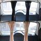 thumbnail image 4 of 1 Pair Shrinkable Car Rear Windshield Side Window Sun Visor Blackout Blinds Curtain Automotive Sun Shade Anti UV Curtains Car, 4 of 4