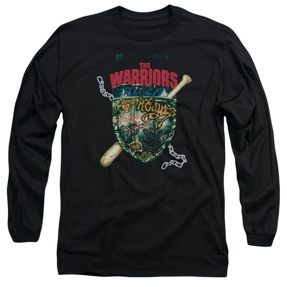 Warriors - Movie Men's Shield Long Sleeve Black