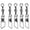 Size 2, variant on 100Pcs Fishing Barrel Swivel with Nice Snap Fishing swivels snaps for Fishing Hooks Artificial Bait Fishing Accessories Tackle