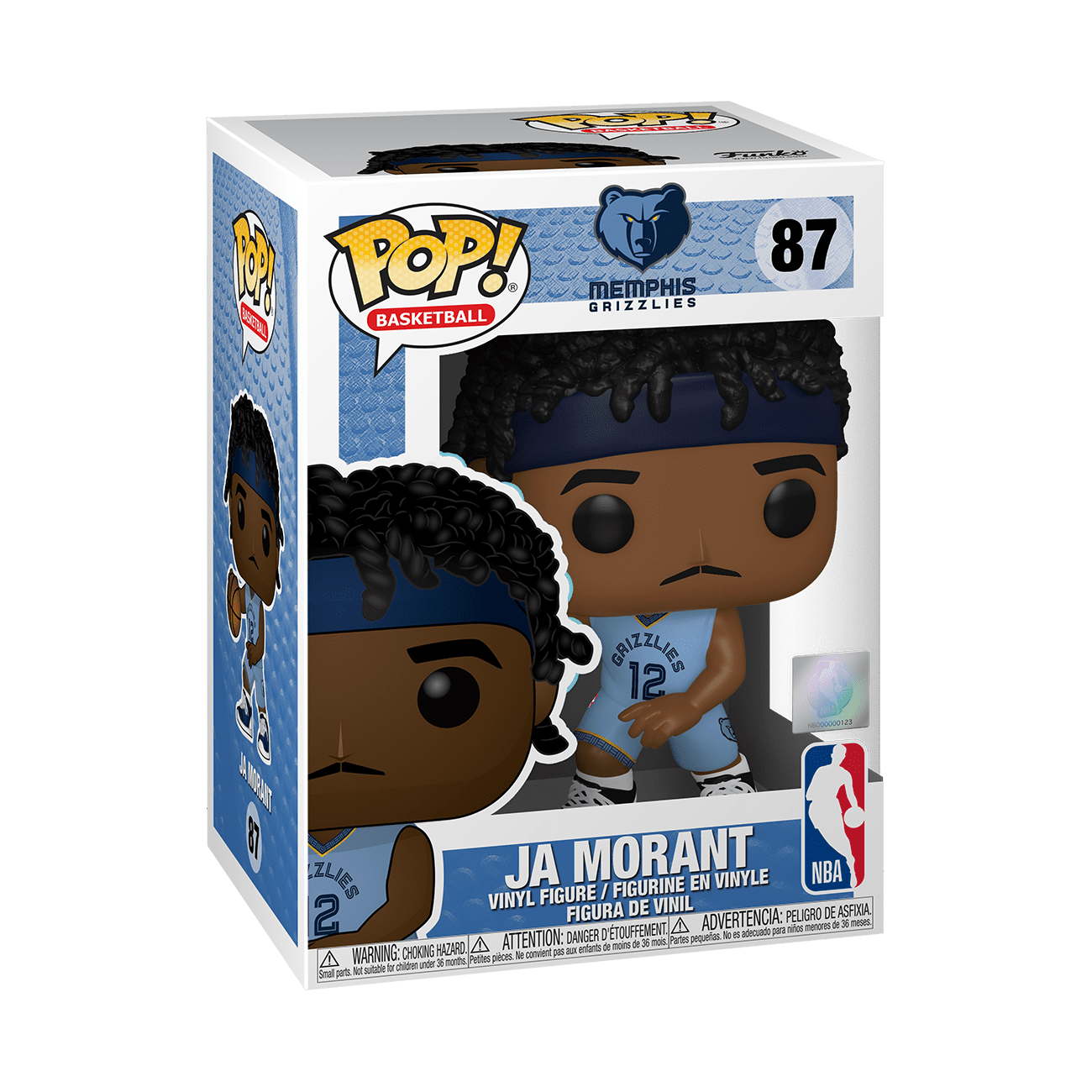 Funko Adult's NBA: Memphis Grizzlies - Ja Morant Vinyl