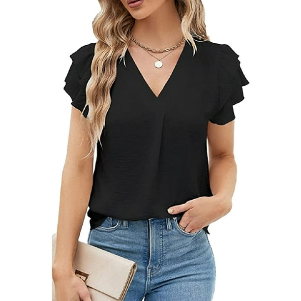 Jeans Blusa Negra Con MoÃ±o Outfit Blusa Sin Hombros Negra