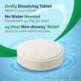 thumbnail image 3 of Alavert Allergy 24 Hour Relief, Fresh Mint Flavor, Orally Disintegrating Allergy Tablets, Non-drowsy Antihistamine, Loratadine 10mg, 60 Count, 3 of 8