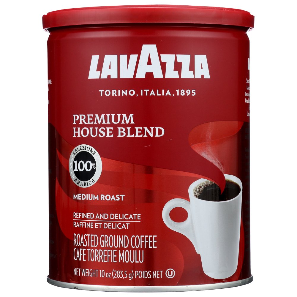 Lavazza Coffee Premium House Blend, 10 Oz