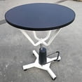 thumbnail image 4 of Hydraulic lift Bath Grooming Table 360°Rotate Adjustable Round Professional Pet Dog Grooming Table W/Loop Noose Arm for, 4 of 5