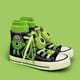 thumbnail image 1 of Disney Monsters University Mr.Q Mike zapatos de lona altos moda Casual lindo patrón de grafiti dibujos animados niños niñas zapatos + muñecasNegro39 Deng Xun unisex, 1 of 2