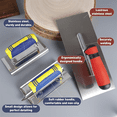 thumbnail image 4 of 3 Pack Sainless Steel Concrete Tools Set, Flat Finishing Trowel Concrete Hand Edger and Groover with Soft Grip, 4 of 4