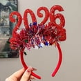 thumbnail image 4 of Sparkly Year Headband Party Hair Glitter Headpiece For Girls Festive Celebration Crafted For And Style, 4 of 5
