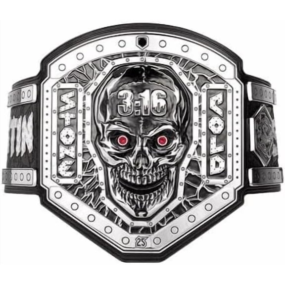 Well Perform SC Belt Adult Size - Title Belt Replica - 2mm Leather Straps - Fan Gift