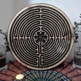 thumbnail image 3 of Finger Labyrinths, Wooden Finger Maze Board, Labyrinth Board Game, Puzzle Maze Game for Mindfulness, Meditation and Stress Relaxation, 3 of 4