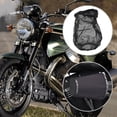 thumbnail image 7 of Cold Air Intake Filter Cover, Thickened Dust-proof Water-proof Motorcycle Universal Air Intake Cover Filter Sock Compatible with Harley Davidson Touring, for High Flow Cone Air Filter (L), 7 of 7