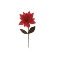 thumbnail image 1 of Long Stem Felt Poinsettia Pick (Red), 1 of 3