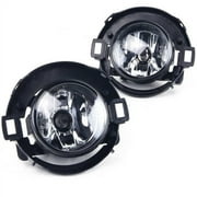 Fog Light For 10-15 Nissan Frontier Clear Lens, Pair