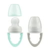 Dr. Brown's Fresh Firsts Baby Food and Fruit Silicone Pacifier Feeder - Mint/Gray - 2pk