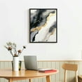 thumbnail image 3 of COMIO  Marble Canvas Art Paintings Modern Abstract Foil Lines Gold Black Prints Contemporary Home Wall Décor Nordic Posters on for Decorations, 3 of 4