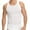 White, variant on 12 Packs Of Mens Regular and Plus Size Black & White Ribbed 100% Cotton Tank Top A-Shirts Undershirt (Black, Small)