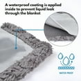 thumbnail image 3 of AUQ 2026 New Stain-Proof Blanket for Couples,Waterproof Splash Blanket for Bed for Home, Travel, Picnic (Brown,Xs: 20X28 In), 3 of 6