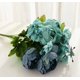 thumbnail image 2 of Un ramo de 13 peonías artificiales con tallos rellenos, perfecto for ramos de novia y decoración del hogar., 2 of 2