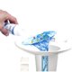 thumbnail image 5 of Limpiador de desagües en polvo de rápida espuma | Desatascador enzimático para desagües de inodoro, lavabo y ducha | Limpiador desodorante concentrado de 110 g para cocina y baño, 5 of 9