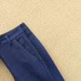 thumbnail image 4 of Pantalones Rectos Azul Oscuro Pantalones de Vestir Mujer Entallados Entallados Pantalones Tipo Lápiz Pantalones Largos Pantalones de Tubo Primavera/otoño OL Pantalones de Traje Profesionales, 4 of 10