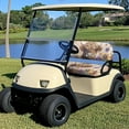 thumbnail image 3 of Pzuqiu Highland Cow Golf Seat Covers for Cart Travel Sports Golf Cart Accessories Boho Flower Comfortable Breathable Easy Installation Golf Blanket Fits All EZGO Club Car and More Golf Carts, 3 of 7