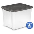 thumbnail image 1 of Sterilite 47 Liter Latch Box, 6 Pk, 1 of 7