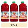 (3 pack) Apple & Eve Strawberry Passion Flavored Blend 100% Juice, 64 fl oz Bottle