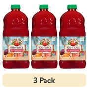 (3 pack) Apple & Eve Strawberry Passion Flavored Blend 100% Juice, 64 fl oz Bottle