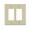 Ivory, variant on 2-Decora Midway Nylon Wall Plate, Ivory
