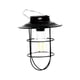 thumbnail image 2 of Linterna Sor Luces Colgantes Linternas Decorativas Alimentadas Por Energía Sor para Exteriores Retro IP44 Lámpara de Linterna con LED Negro CUTICAT Linterna Lámpara de exterior, 2 of 8