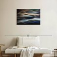 thumbnail image 2 of Elephant Stock The Whale Wall Art - Horizontal Canvas Wall Art - Living Room Wall Decor - Abstract Canvas - Gray And Yellow Decor By Ursula Abresch - 30" x 20", 2 of 8