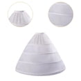 thumbnail image 6 of FVDPWYE Elegant Long Wedding Petticoat, Half Petticoat for Evening Performances, Festive style D, 6 of 7