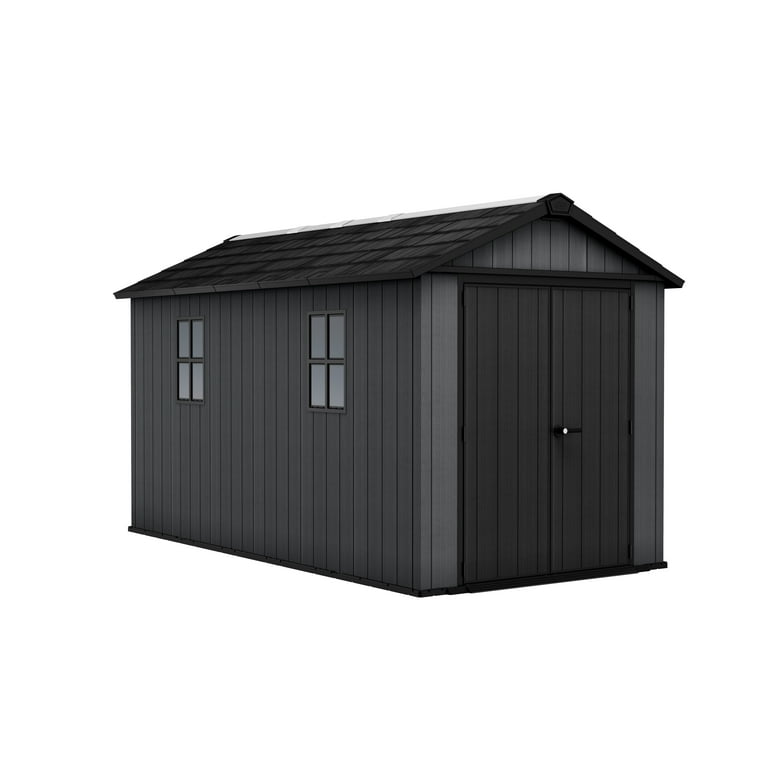 Keter Newton Plus 7.5x13 ft. Durable Resin Outdoor Storage Shed