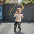 thumbnail image 4 of Loicainy Toddler Kids Boy Camouflage Outfit 12 18 24 Months 2T 3T 4T 5T 6T Letter Print Long Sleeve Sweatshirt Cargo Pants 2 Piece Clothes Set, 4 of 8
