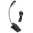 thumbnail image 3 of Clip Work Light, Clamp Desk Lamp  3 Brightness 9 Gears  USB Rechargeable  For Living Room For Reading For Emergency, 3 of 8