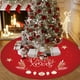 thumbnail image 1 of Christmas Tree Skirt Round Merry Xmas Decor Rugs For Living Room Bedroom Non Slide Floor Carpet Runner Mats Christmas Tree Skirt Mat, 1 of 7
